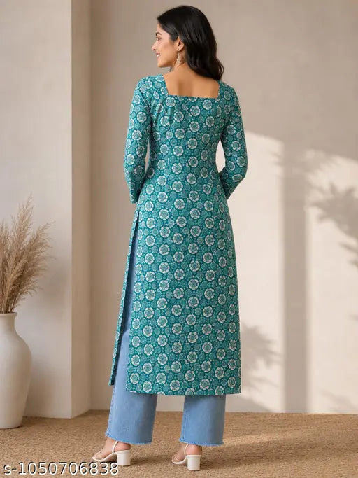 Fashionable printed kurti pack of 1