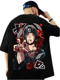 Oversized Japanese Anime Graphic Tee